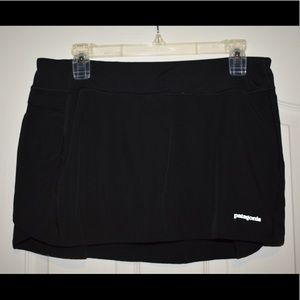 Patagonia Black Skirt with Shorts Underneath!